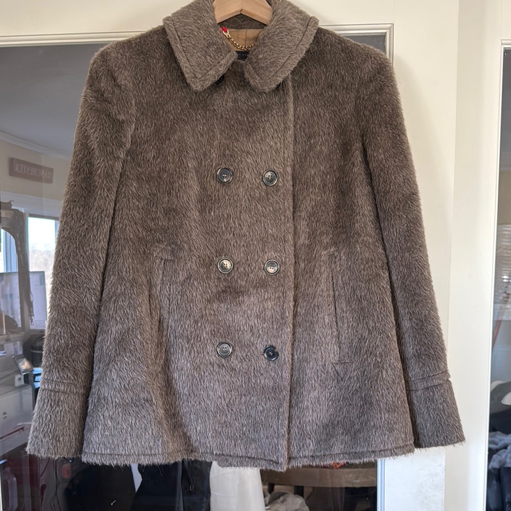 Marc By Marc Jacobs Brown Teddy Coat